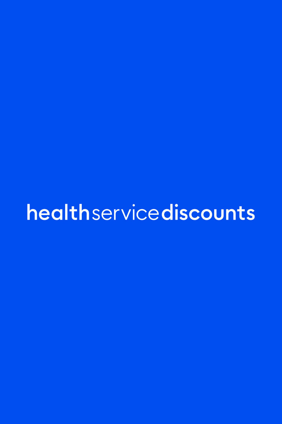 Health Service Discount logo