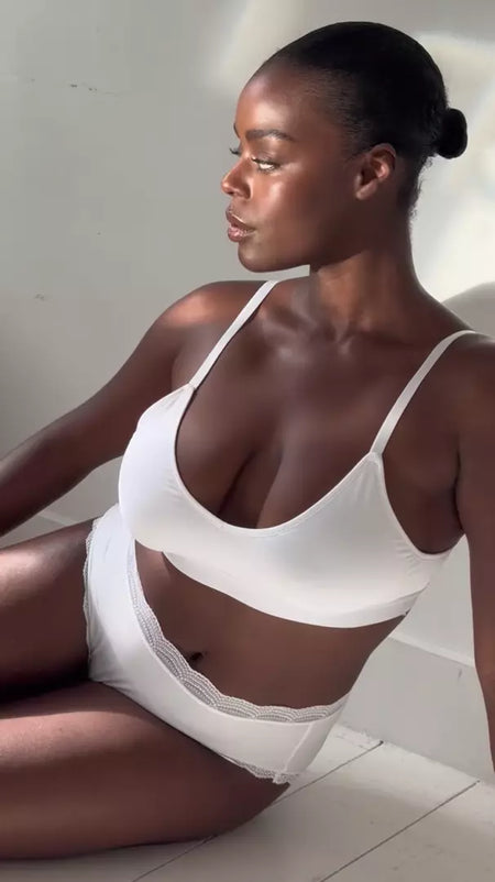 T-Shirt Bra - White Charming Garment Enterprises Co