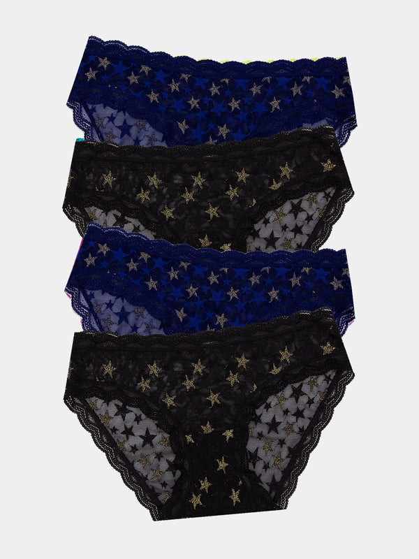 The Original Knicker Four Pack - Shine Like a Star Hop Lun Limited