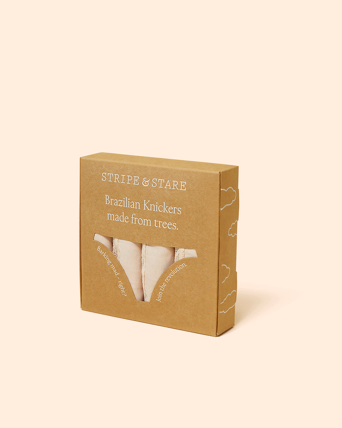 Brazilian Knicker Four Pack - Sand Charming Garment Enterprises Co