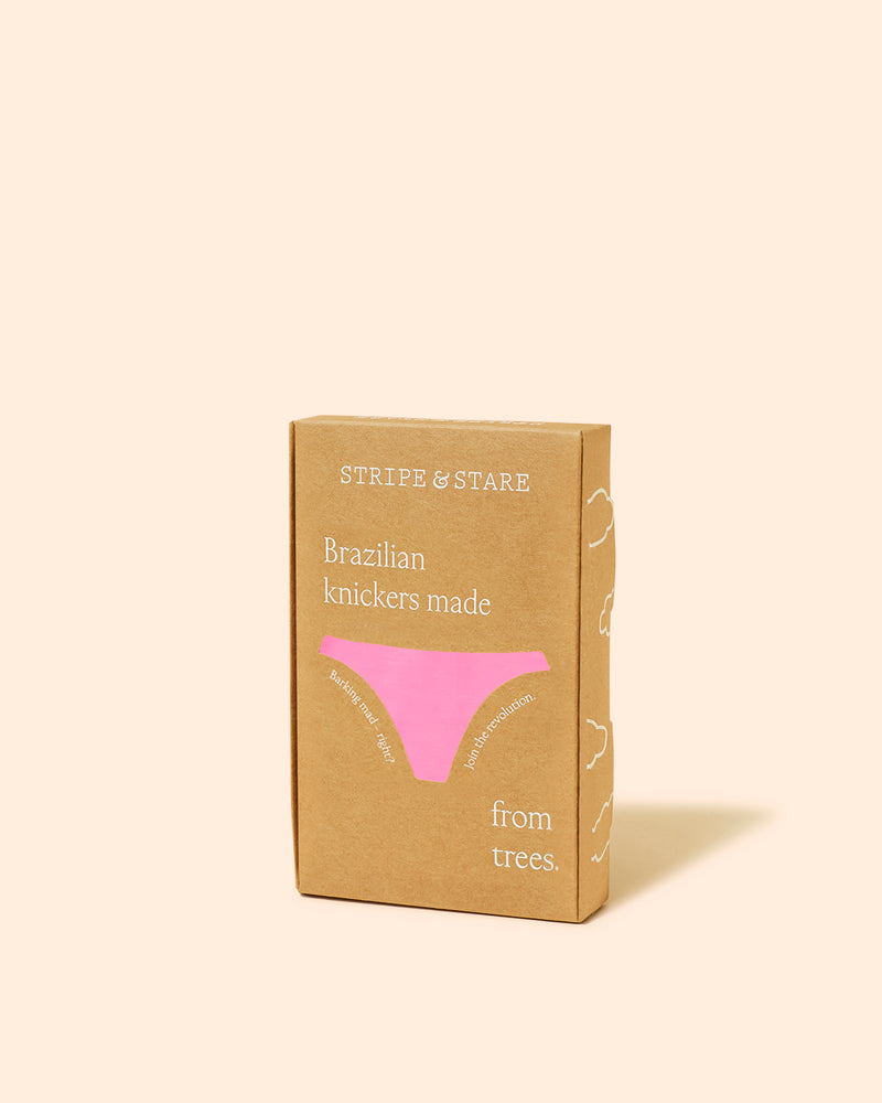 Brazilian Knicker - Hot Pink Charming Garment Enterprises Co