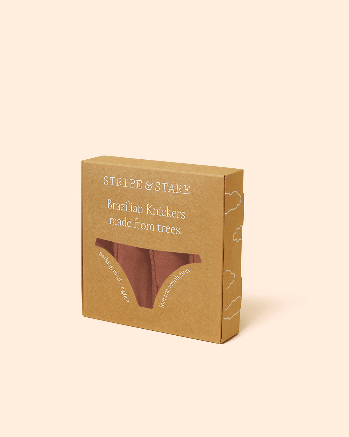Brazilian Knicker Four Pack - Mocha Charming Garment Enterprises Co