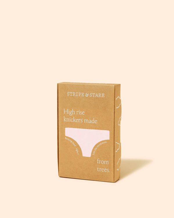 High Rise Knicker - Pink-a-Boo Stripe & Stare®
