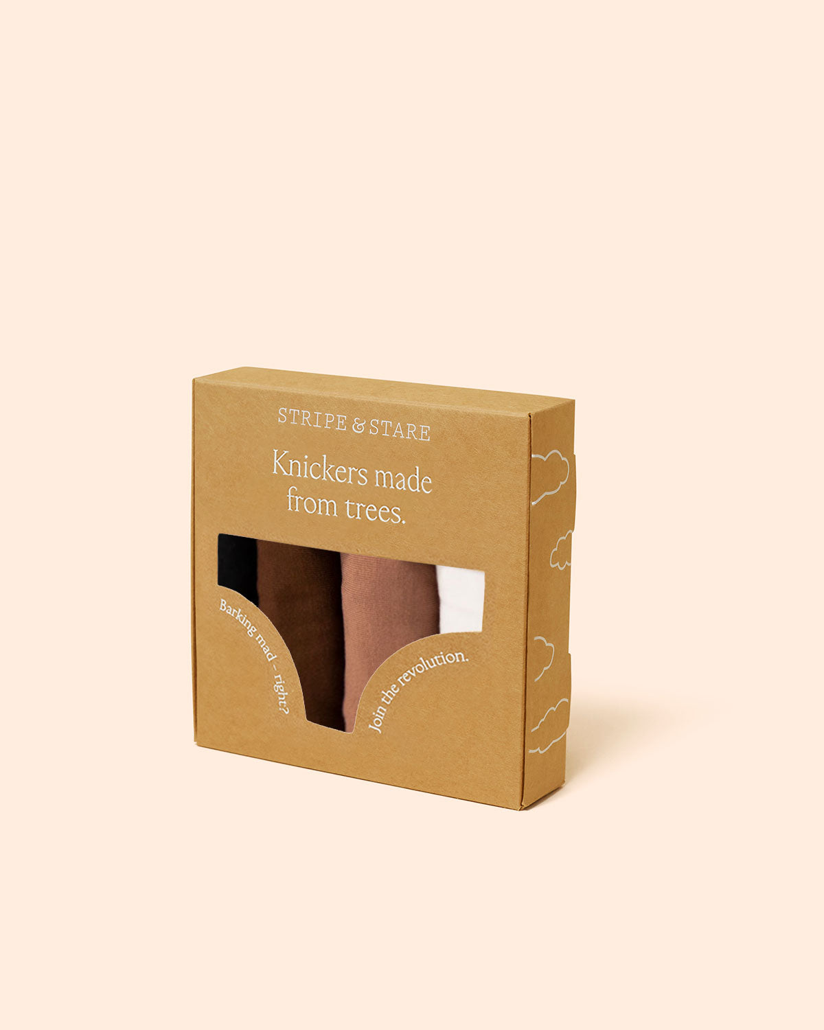 The Original Knicker Four Pack - Mocha Essentials Charming Garment Enterprises Co