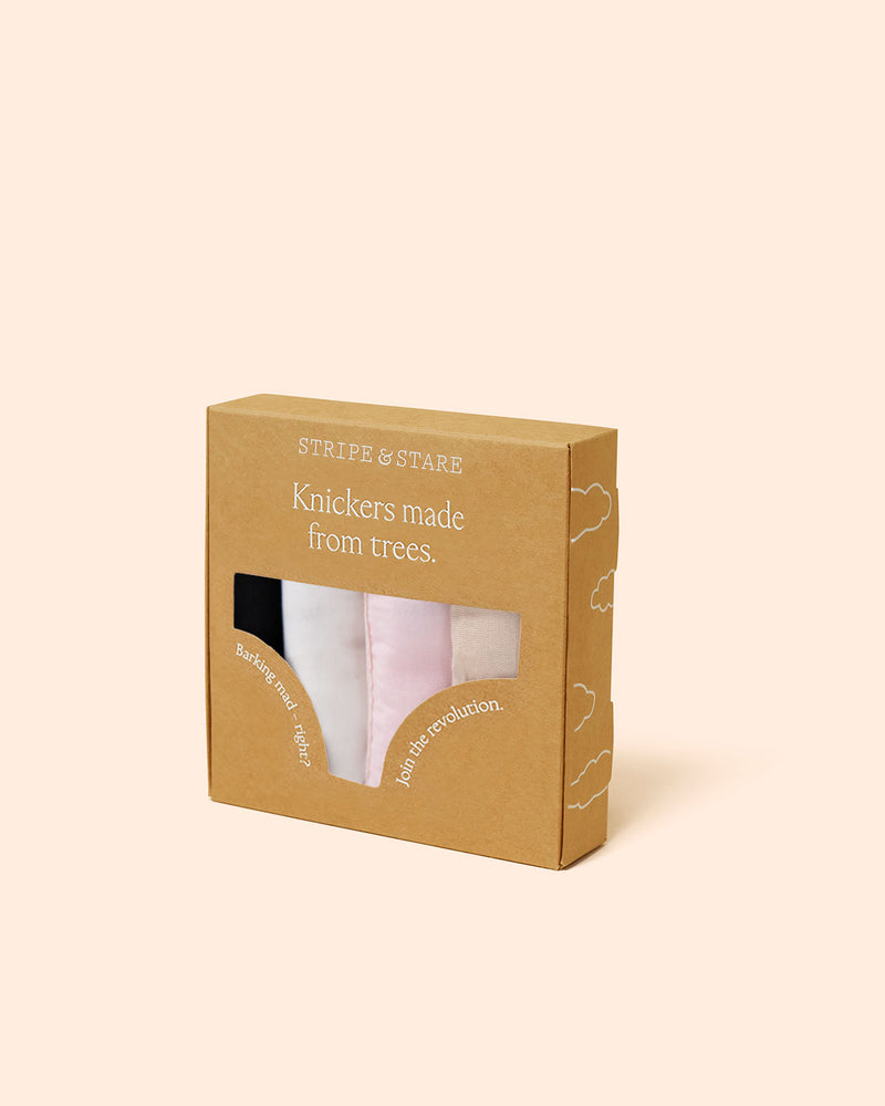 The Original Knicker Four Pack - Sand Essentials Charming Garment Enterprises Co