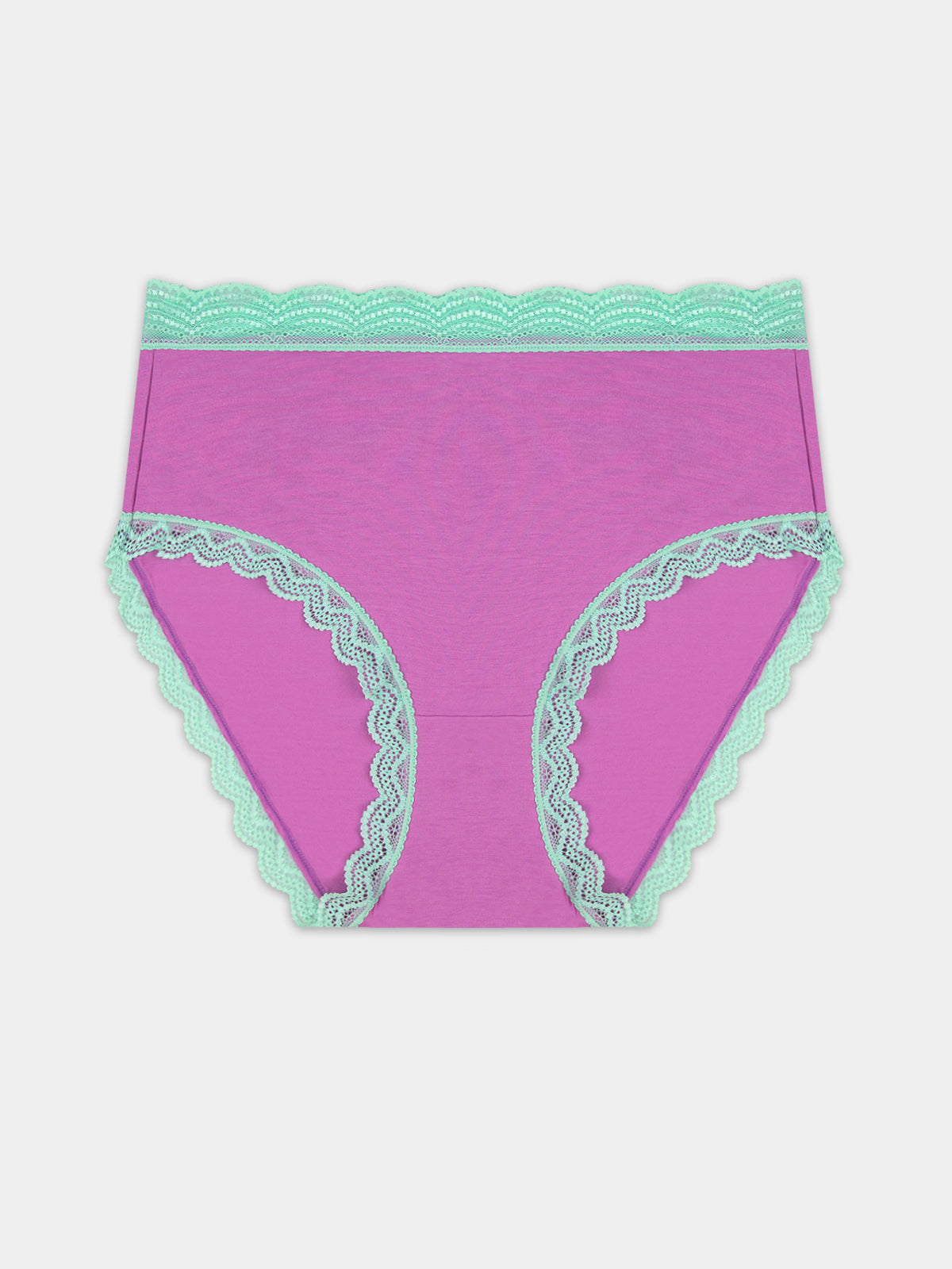 High Rise Knicker - Sweet Violet & Peppermint Wholegood Inter-United Ltd
