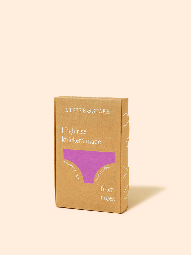 High Rise Knicker - Sweet Violet & Peppermint Wholegood Inter-United Ltd