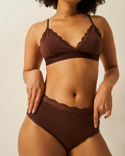 The Discovery Knicker Pack - Cocoa Stripe & Stare®