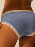 The Original Knicker  - Denim Blue & Buttercream