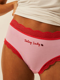High Rise Knicker - Feeling Lucky Lady Bird Charming Garment Enterprises Co