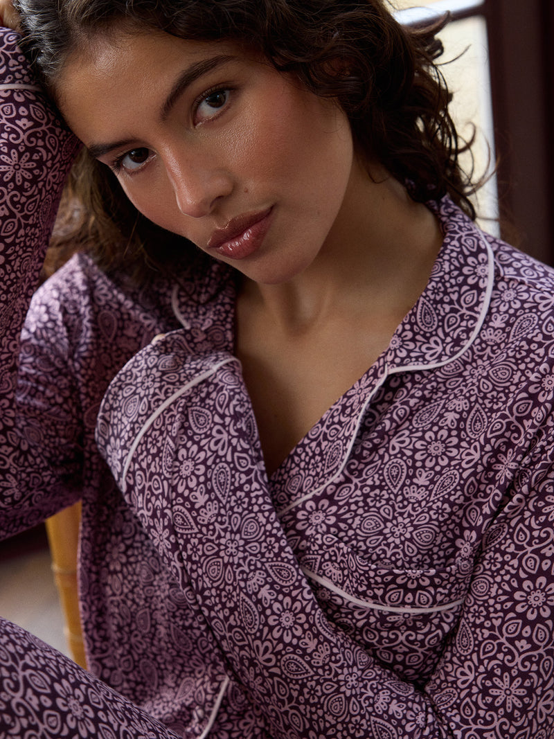 Long Pyjama Set - Arts Floral