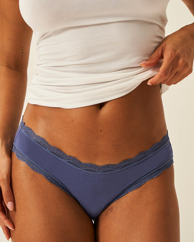 The Original Knicker Four Pack - Khaki Stripe & Stare