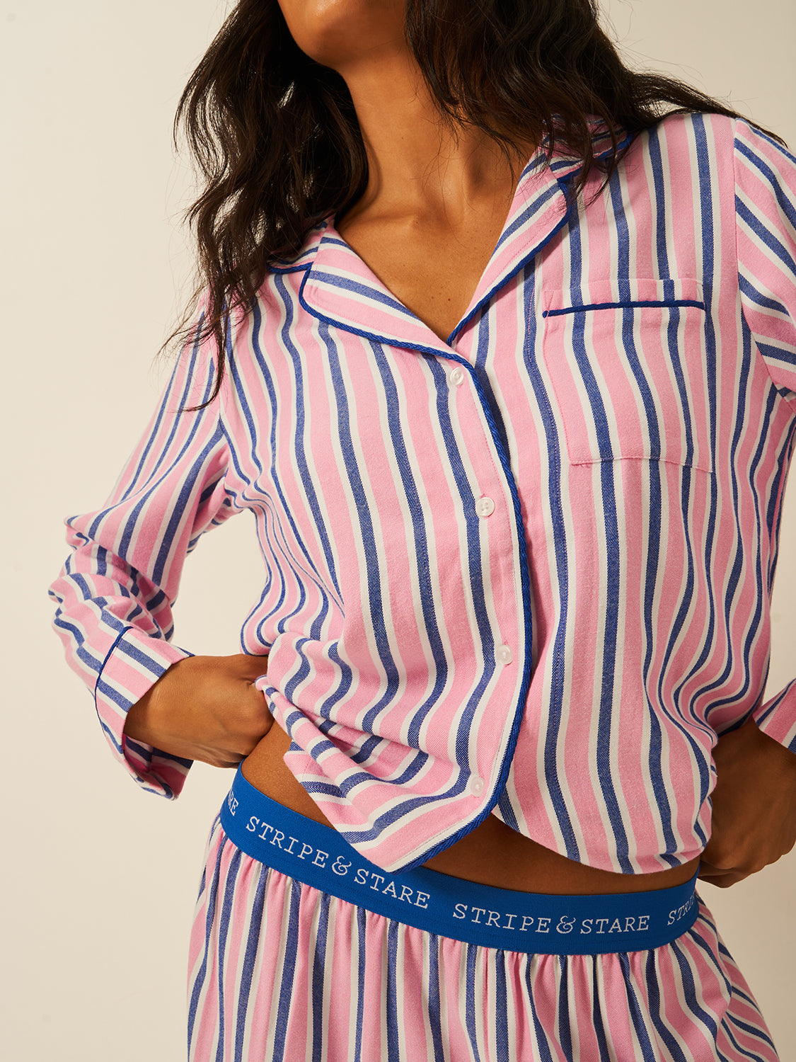Soft Brushed Woven Pyjama Top - Lazy Sunday Fast Track Sourcing FZC LLC