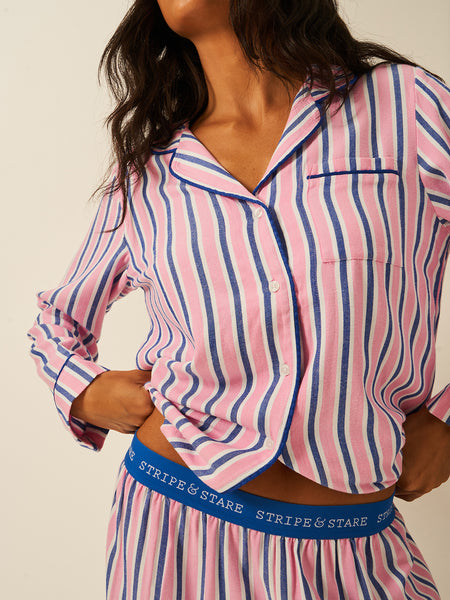 Soft Brushed Woven Pyjama Top - Lazy Sunday Fast Track Sourcing FZC LLC