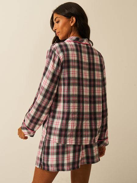 Soft Brushed Woven Pyjama Top - No Grey Days Fast Track Sourcing FZC LLC