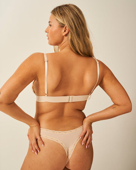 Lace Bralette - Sand Charming Garment Enterprises Co