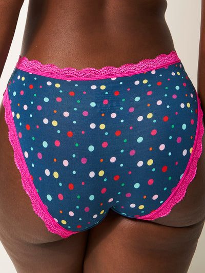 The Original Knicker - Midnight Confetti Stripe & Stare