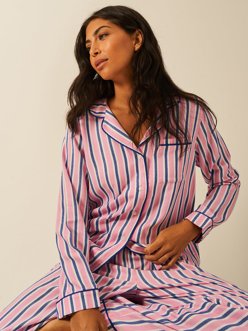 Soft Brushed Woven Pyjama Top - Lazy Sunday Fast Track Sourcing FZC LLC