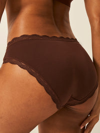 The Original Knicker - Cocoa Stripe & Stare®