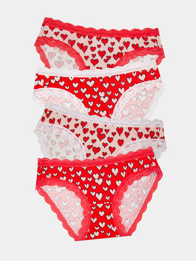 The Original Knicker Four Pack - Ace of Hearts Charming Garment Enterprises Co