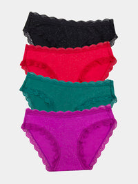 The Original Knicker Four Pack - All That Glitters