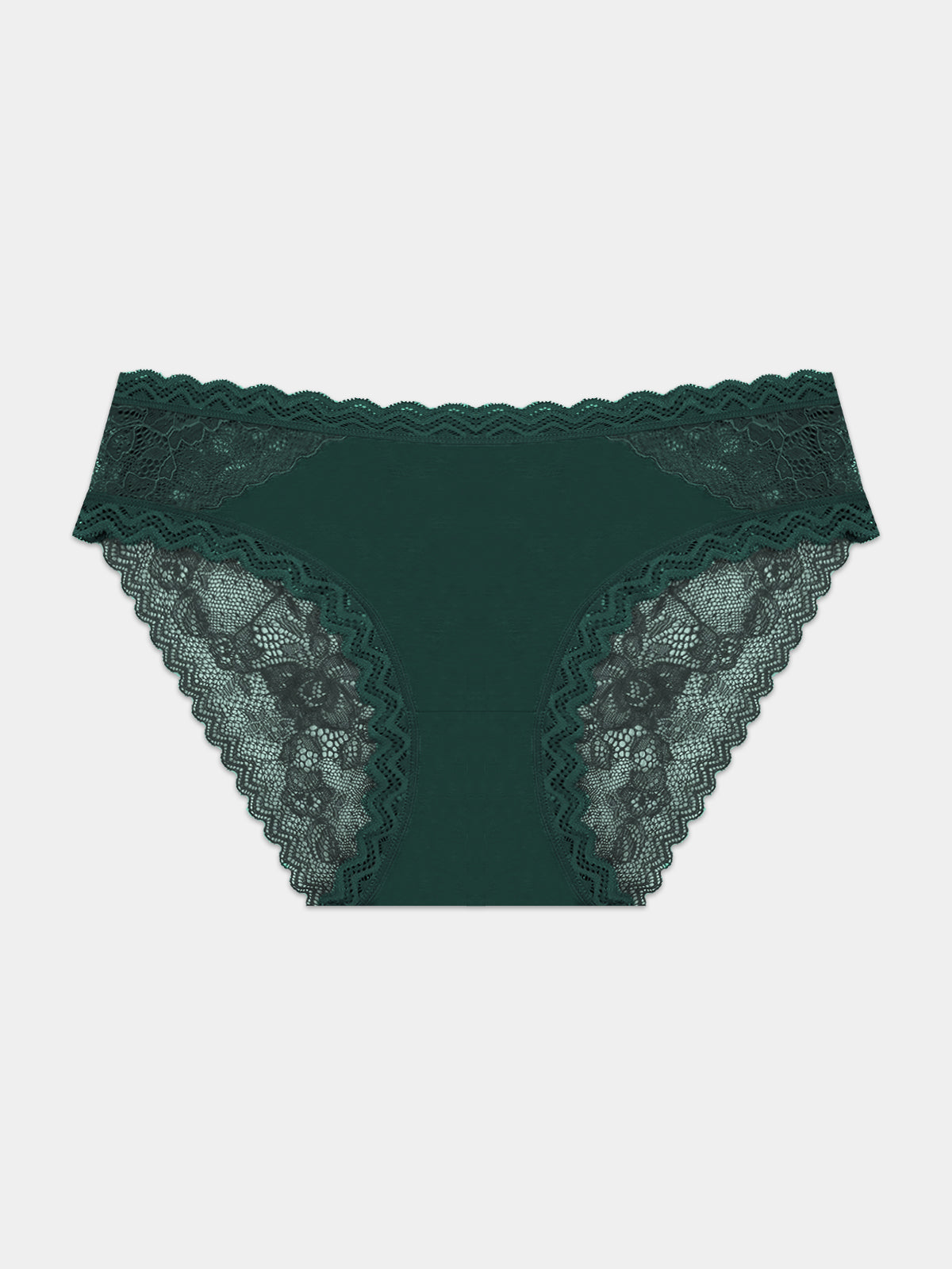 Eco Lace Original Knicker - Alpine Green Hop Lun Limited
