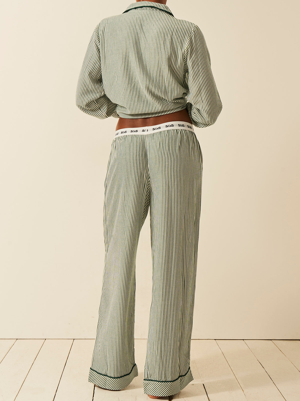 Soft Brushed Woven Pyjama Bottoms - Alpine Stripe Fast Track Sourcing FZC LLC