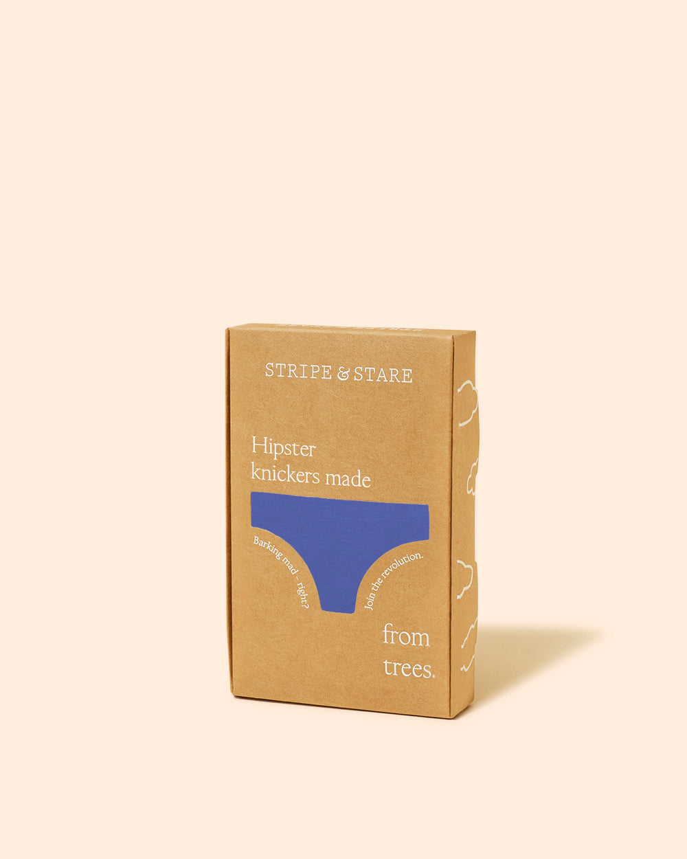 Hipster Knicker - Amparo Blue Stripe & Stare