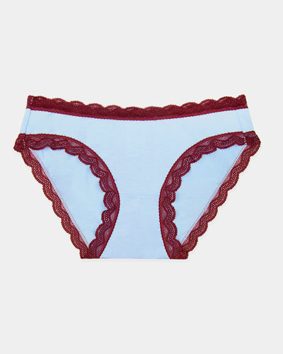 The Original Knicker - Aruba Blue and Rouge Stripe & Stare