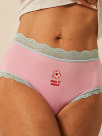 Buy Women Built X S&S High Rise Knicker Four Pack - Soft is Strong