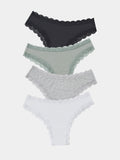 Brazilian Knicker Four Pack - Basics