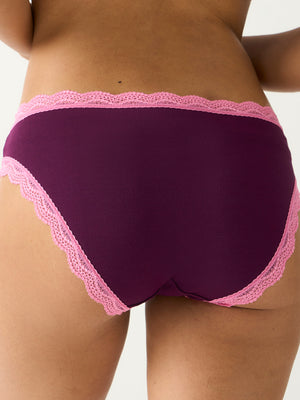 The Original Knicker - Black Cherry & Pink Pop