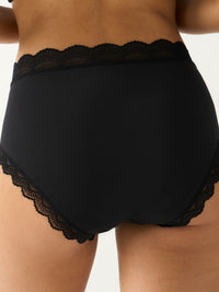 High Rise Knicker - Black