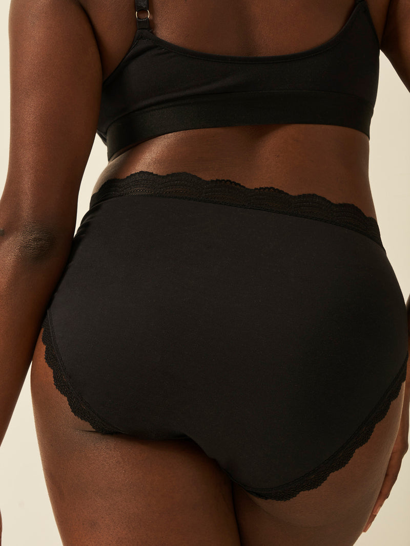 High Rise Knicker - Black Charming Garment Enterprises Co