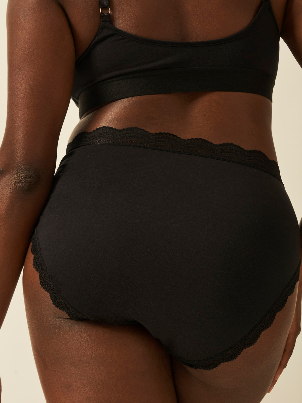 High Rise Knicker Four Pack - Latte Essentials