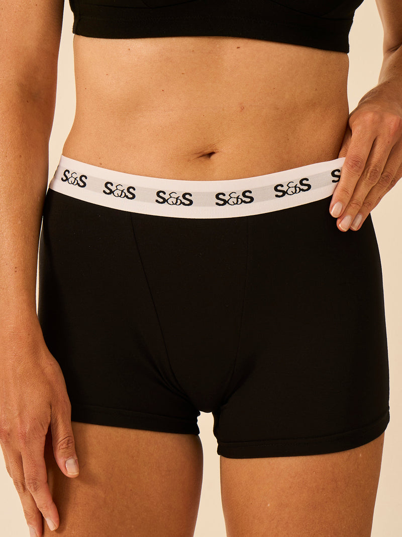 Women's Boxer - Black