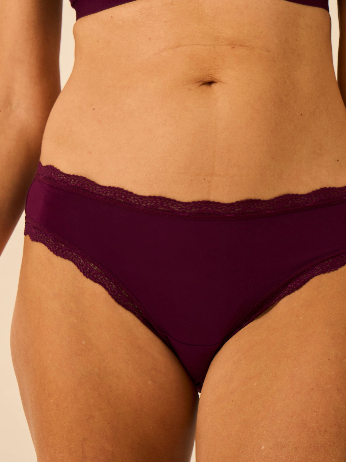 Brazilian Knicker - Black Cherry