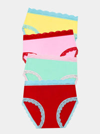 High Rise Knicker Four Pack - Bon Bon Brights Fast Track Sourcing FZC LLC