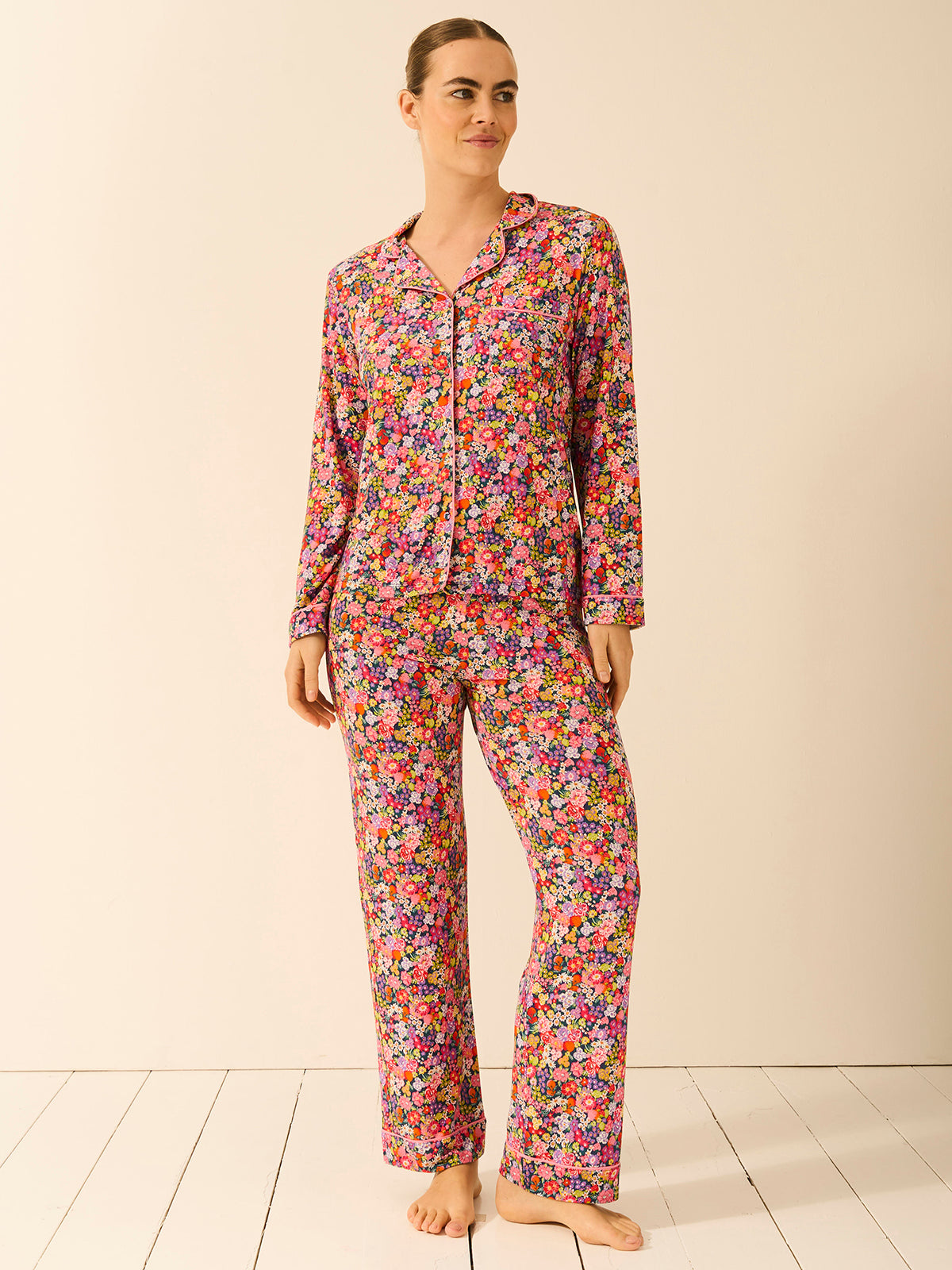 Long Pyjama Set - Botanical Bloom