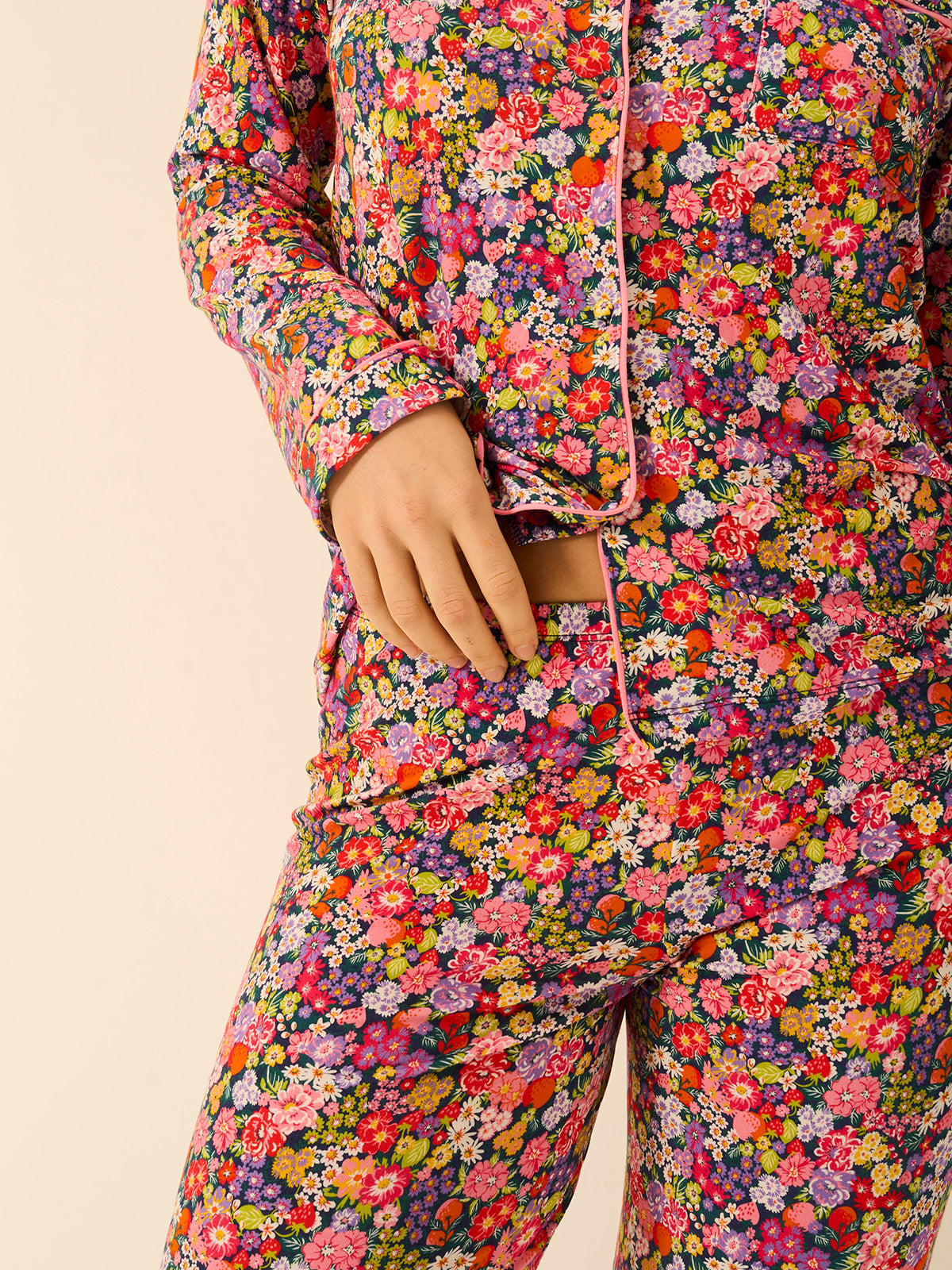 Long Pyjama Set - Botanical Bloom