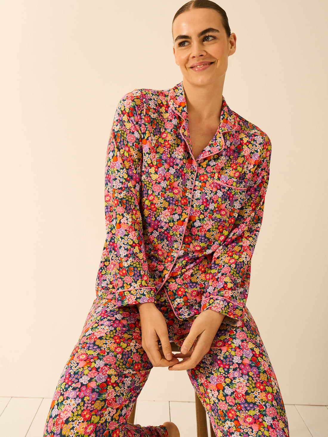 Long Pyjama Set - Botanical Bloom