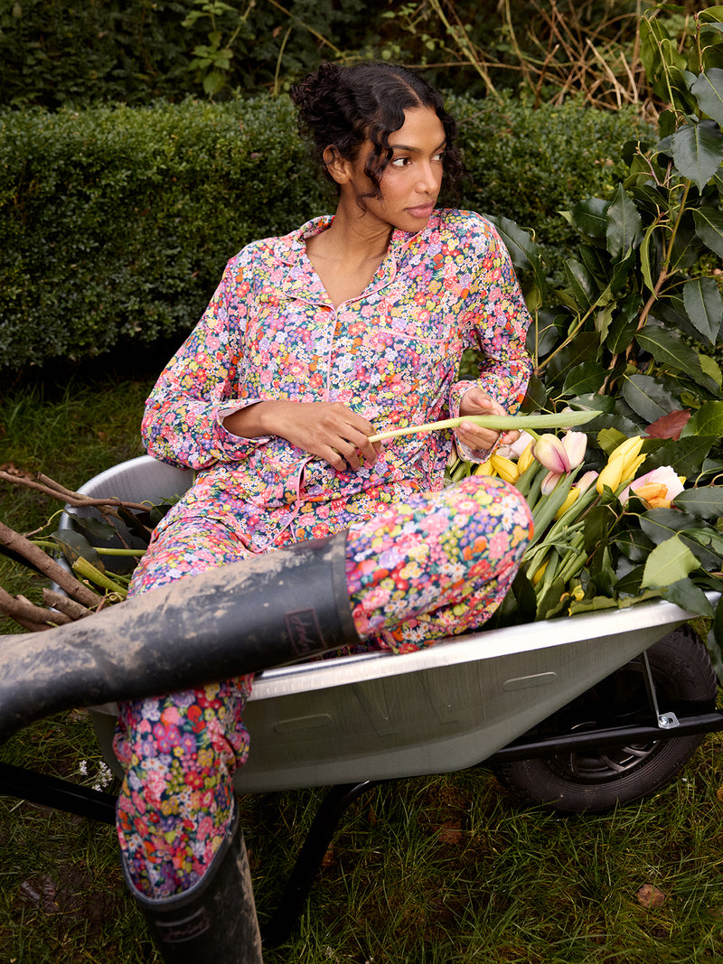 Long Pyjama Set - Botanical Bloom