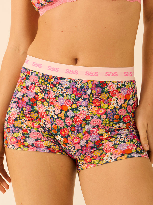 Women's Boxer - Botanical Bloom