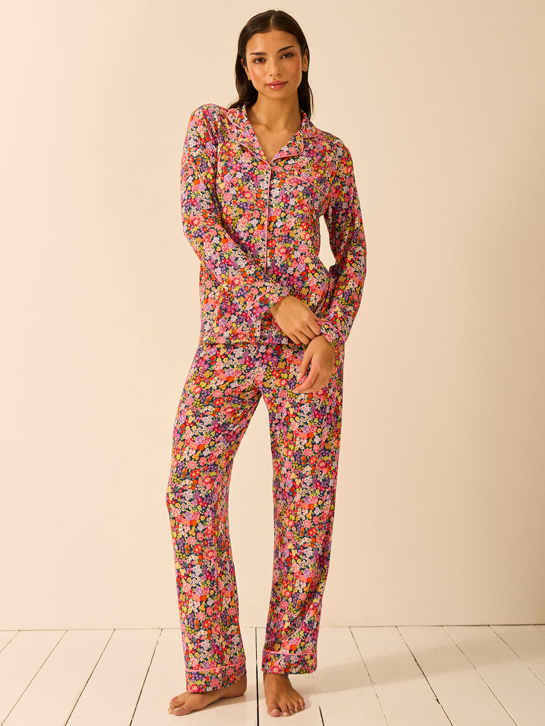 Long Pyjama Set - Botanical Bloom