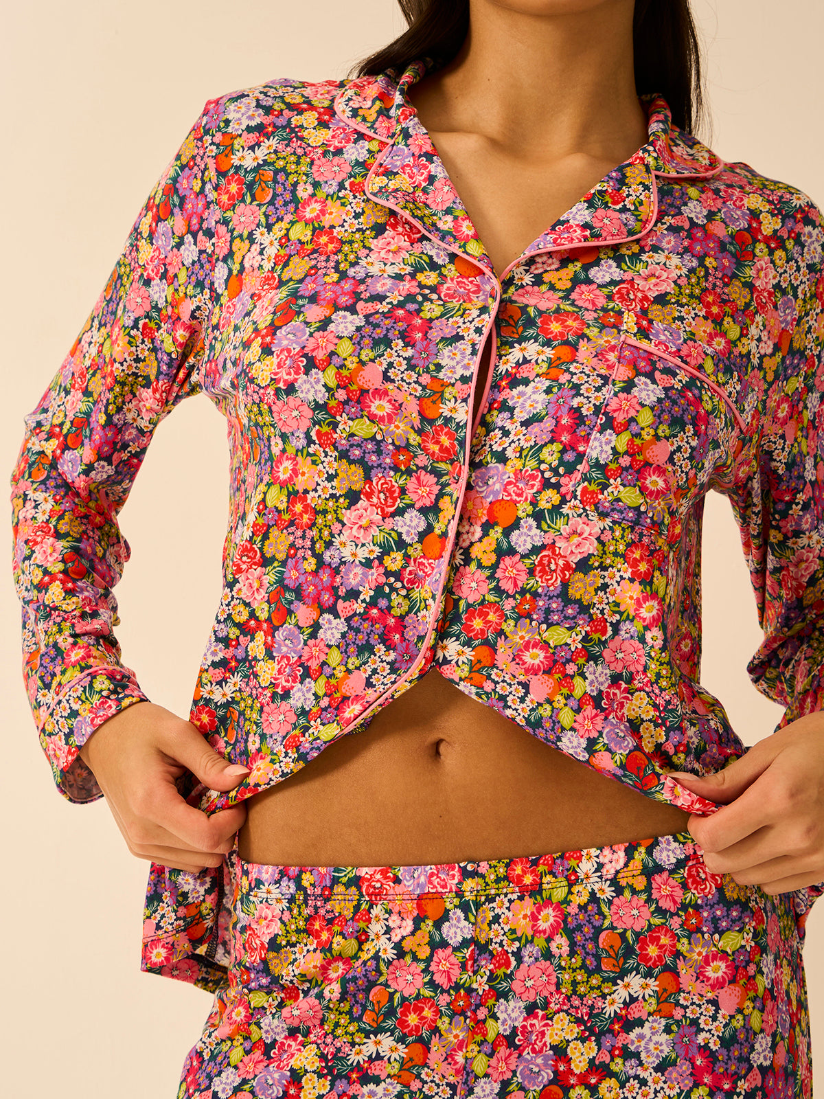 Long Pyjama Set - Botanical Bloom