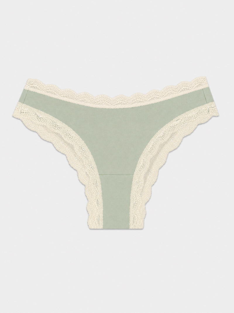 Brazilian Knicker - Eucalyptus Pastels