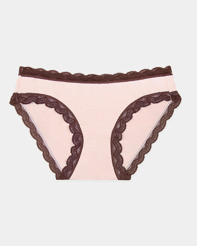 The Original Knicker - Candlelight and Cocoa Stripe & Stare