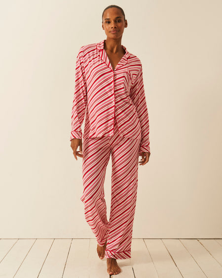 Long Pyjama Set - Candy Cane Wishes