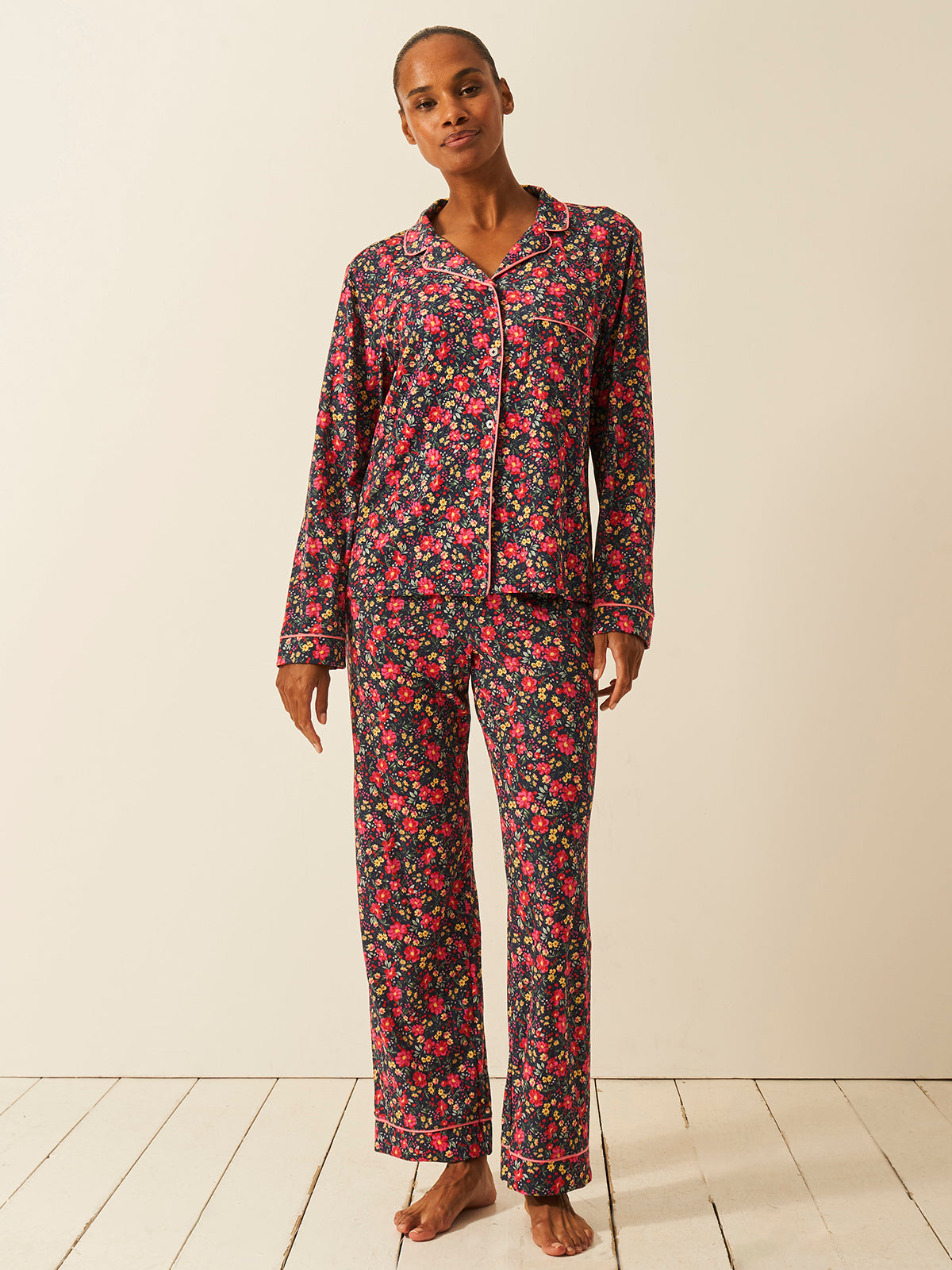 Long Pyjama Set - Cherry Bloom Wholegood Inter-United Ltd