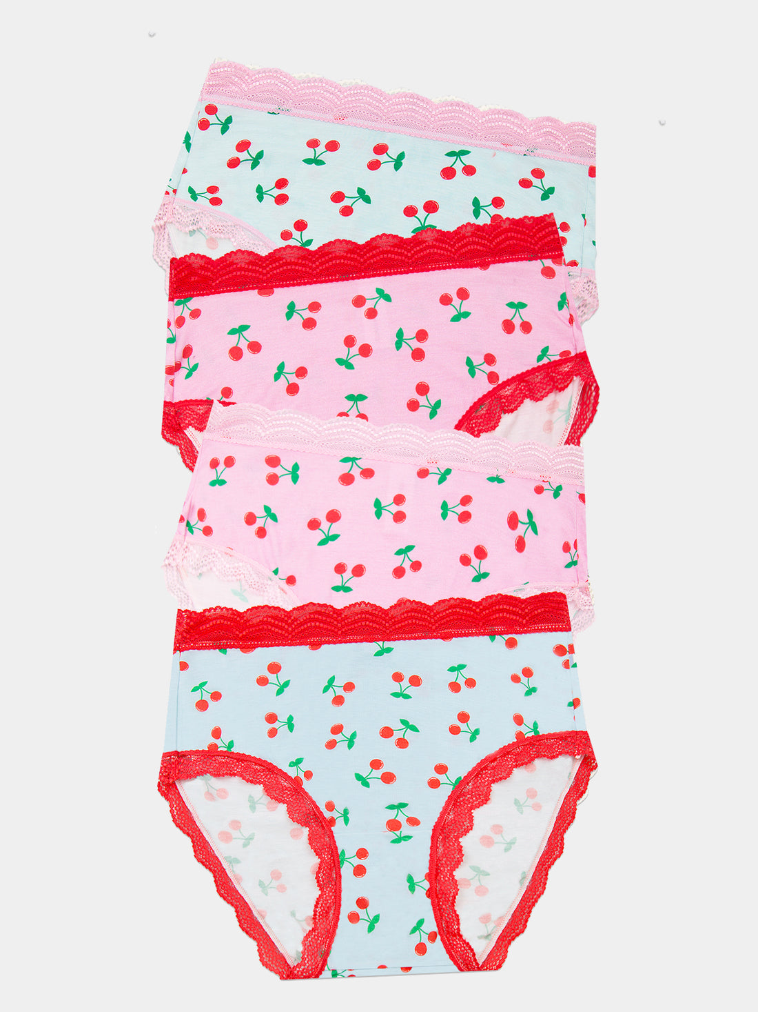 High Rise Knicker Four Pack - Cherryade Charming Garment Enterprises Co